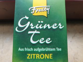 Fruity® Grüner Tee Zitrone